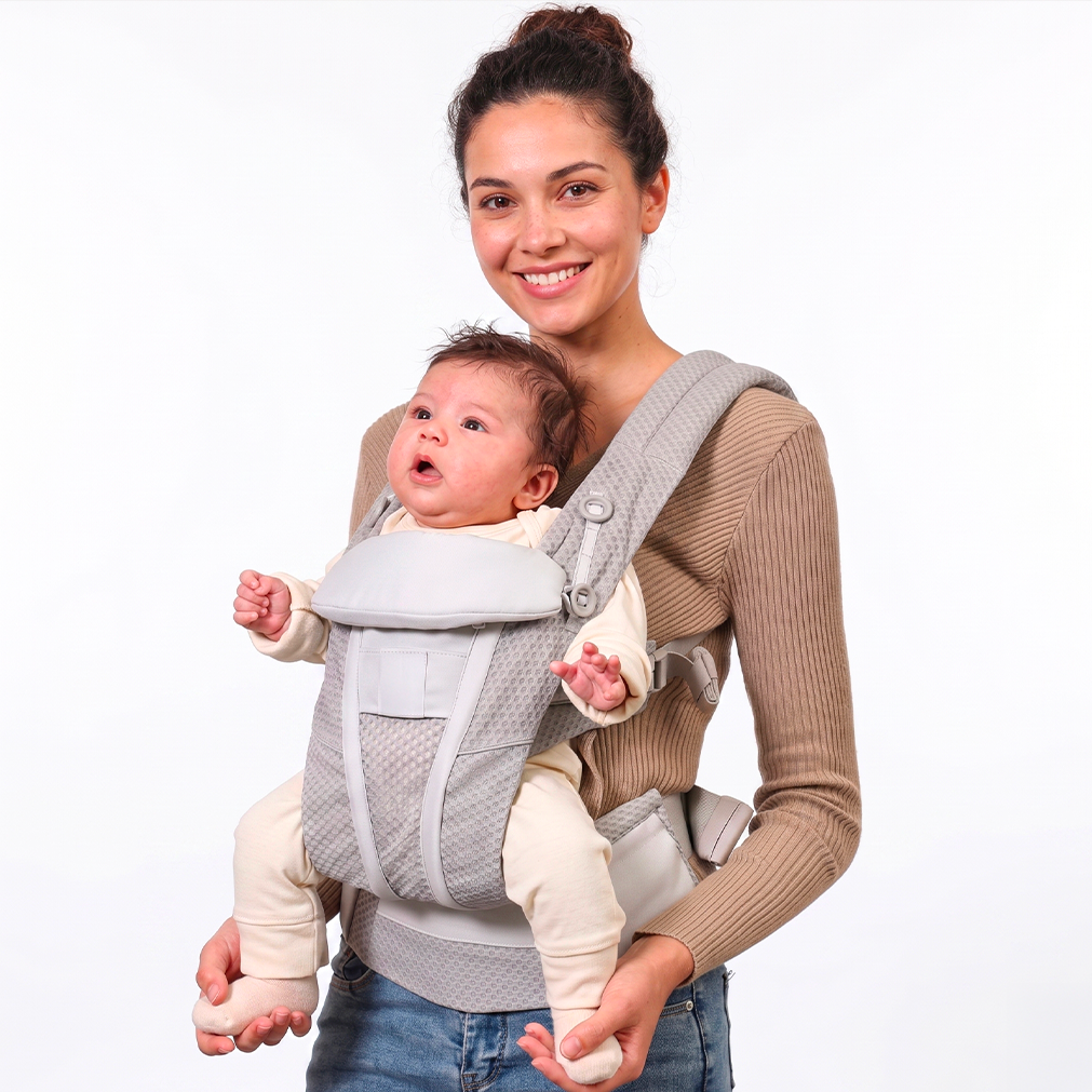 Porte-bébé Ergonomique Physiologique Naissance 15kg