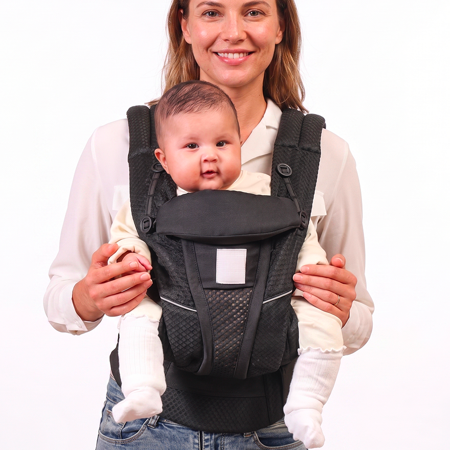 Porte-bébé Ergonomique Physiologique Naissance 15kg