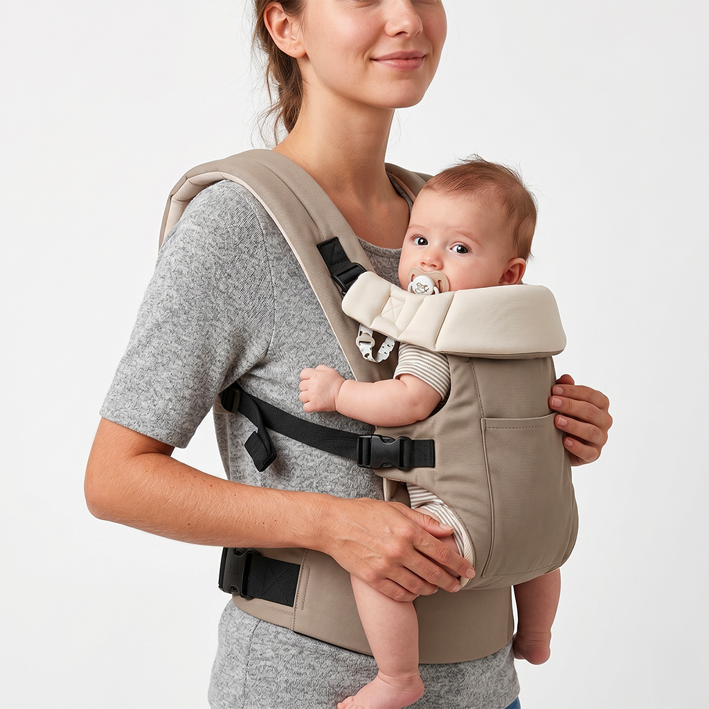 Porte-bébé Réglable Confort Dos Naissance 15kg