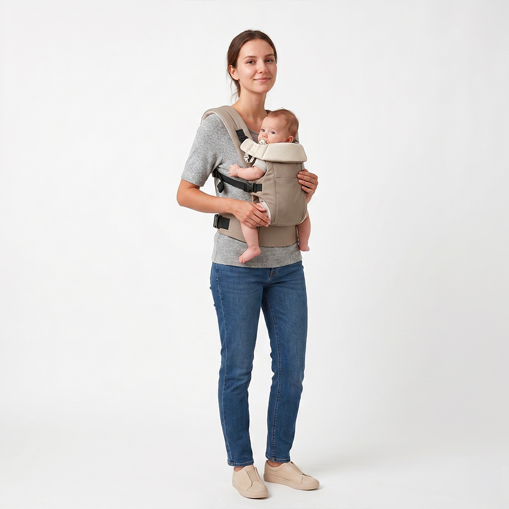 Porte-bébé Réglable Confort Dos Naissance 15kg