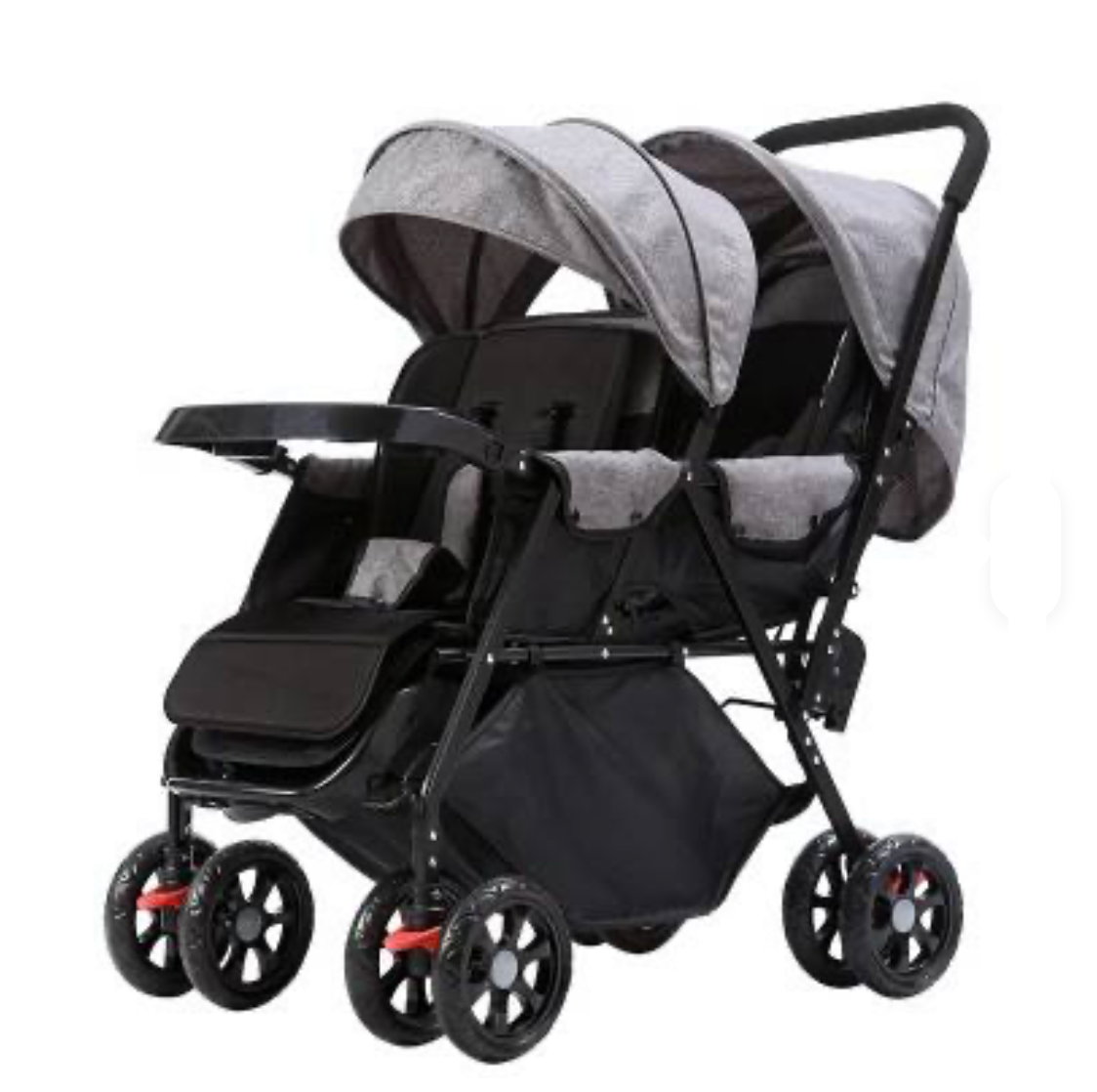 Poussette Double Légère 2 Enfants 0-4 ans