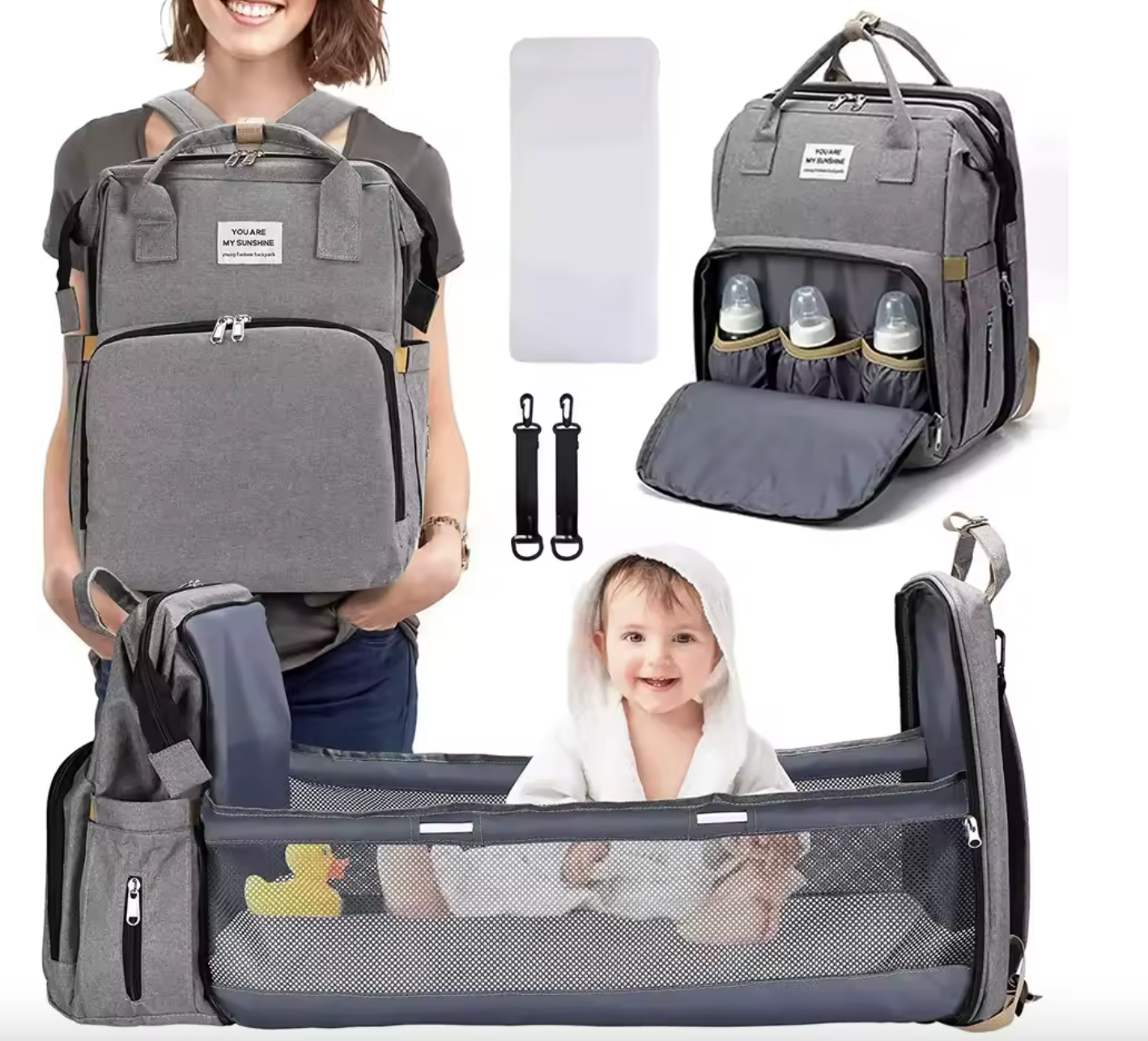 Sac à Langer Backpack Imperméable Grande Capacité