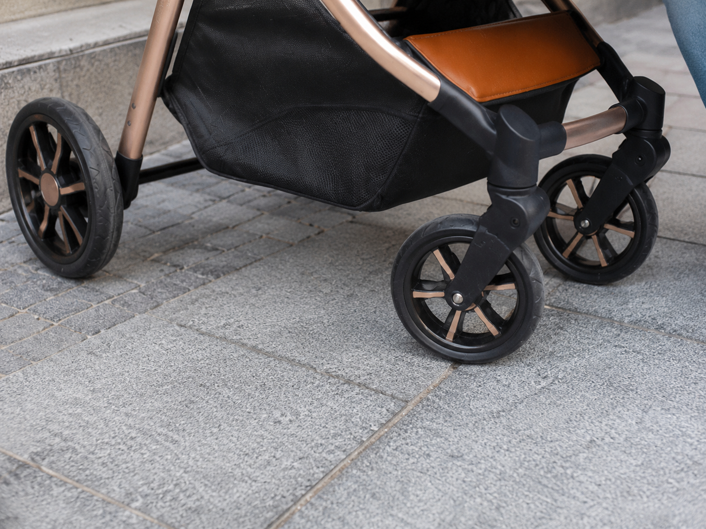 Poussette 3en1 Nacelle Siège Auto Pliable 1 Main